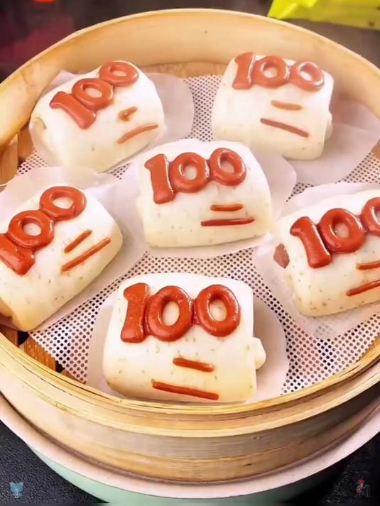 蒸一锅能炫三天!卡通肠仔包冷冻囤货!早起10分钟搞定营养餐!#回家过年倒计时#