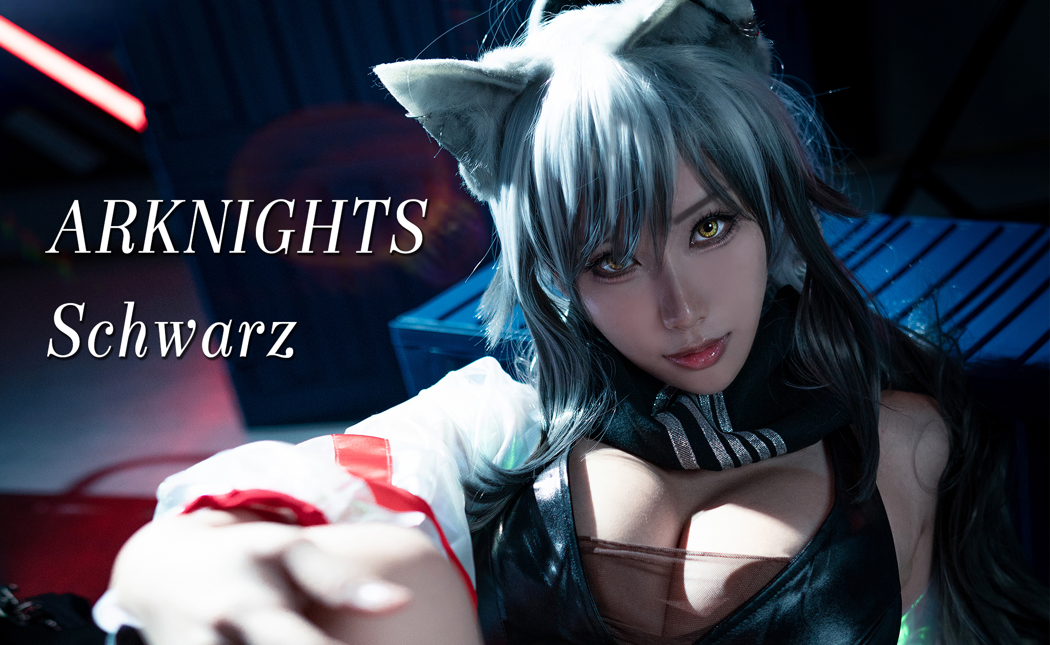 图片[11]-Hane Ame 雨波写真 NO.029 – 明日方舟黑[11P+1V30M]-六色网