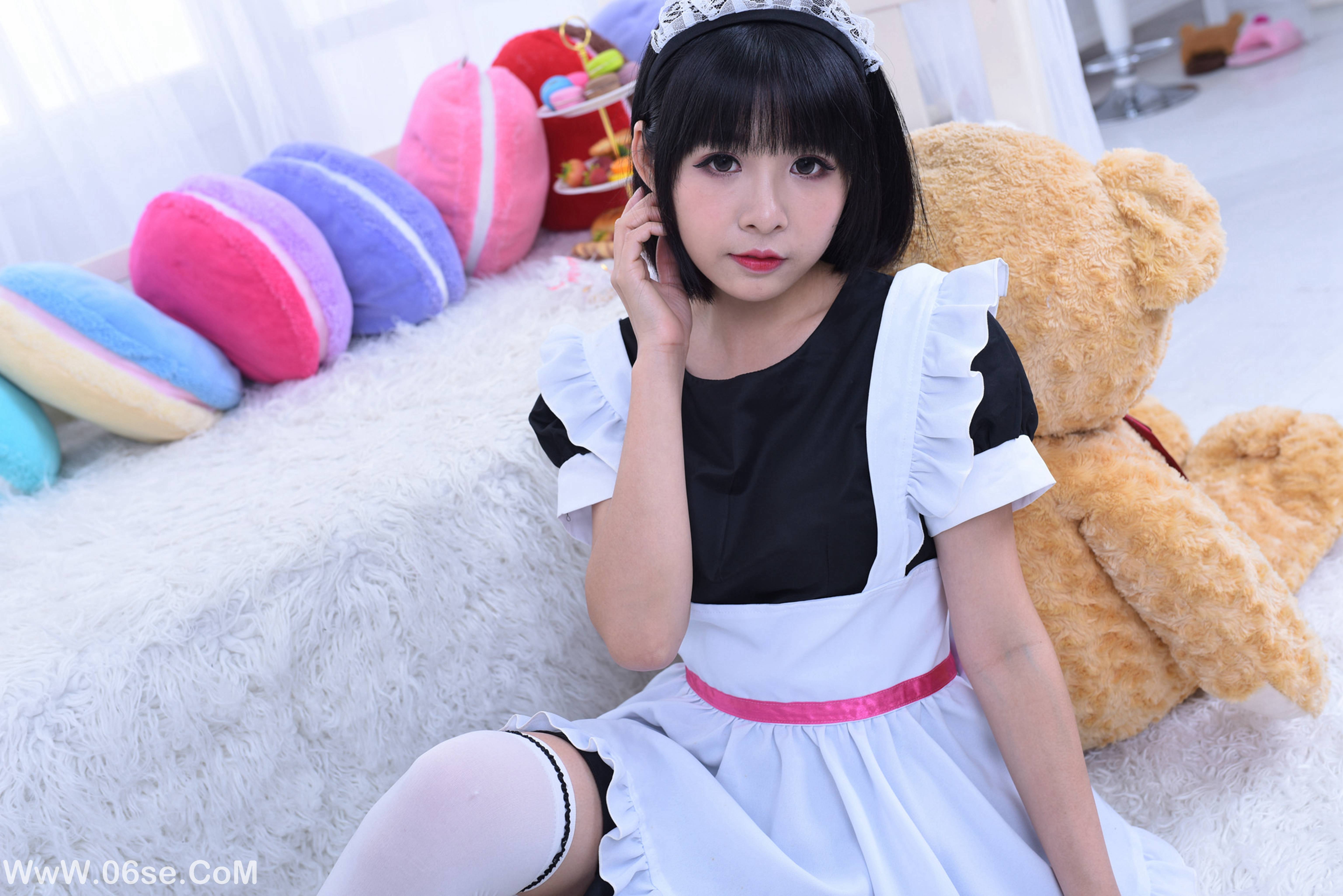 图片[2]-制服の女生 NO.004 海琳 护士与女仆[40P224M]-六色网