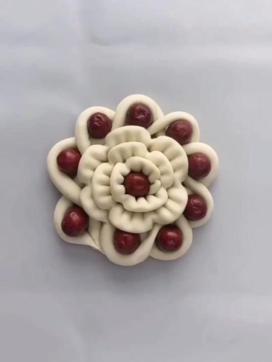 过年必备的十种花样枣馍 第二道#面食花样制作##馒头花样做法##花样枣馒头#