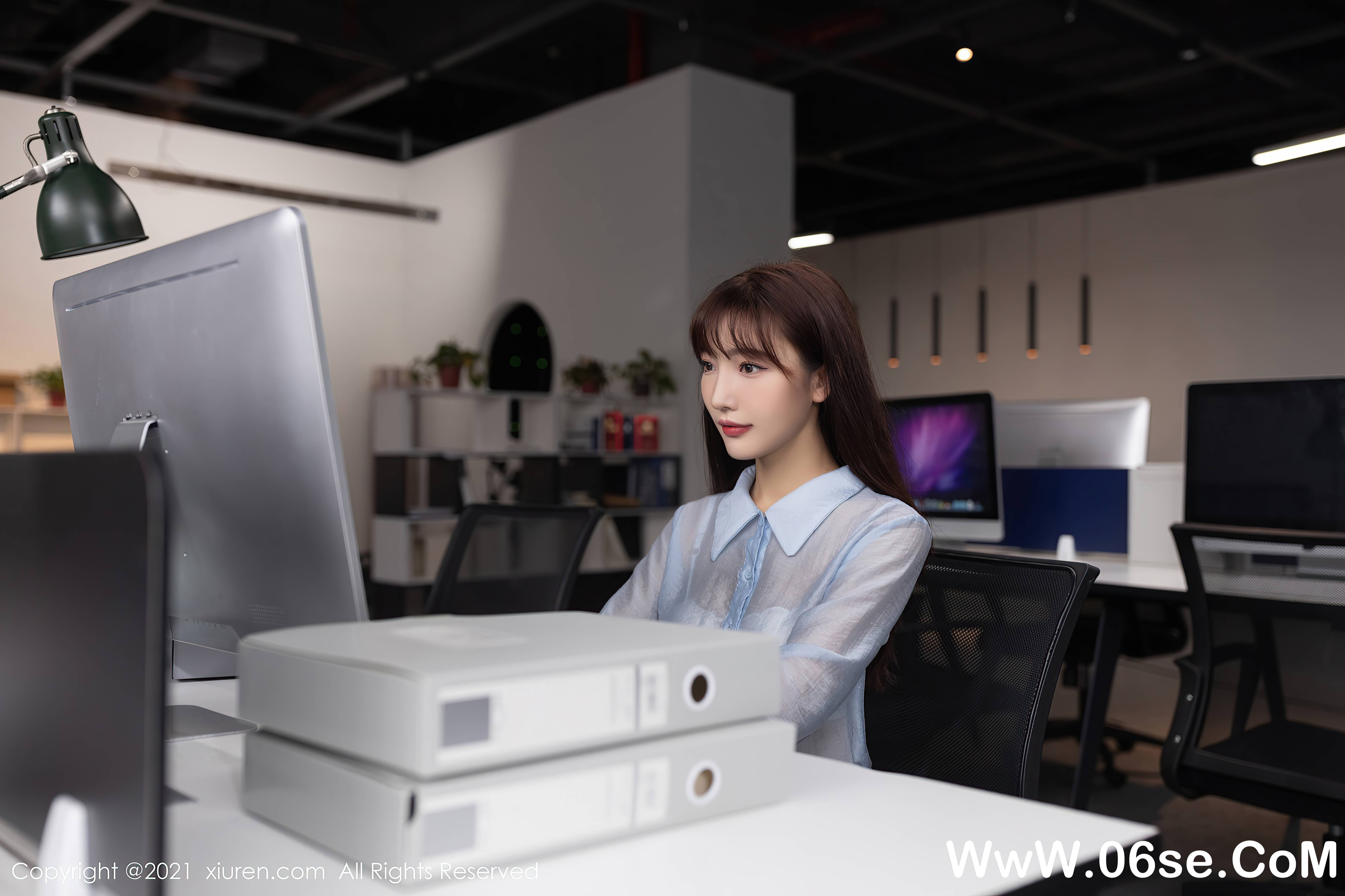 图片[2]-[XIUREN秀人网] 2021.07.08 NO.3644 陆萱萱[80+1P828M]-六色网
