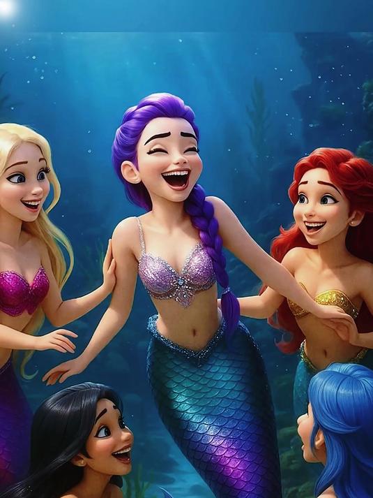 美人鱼公主在人间的遭遇!