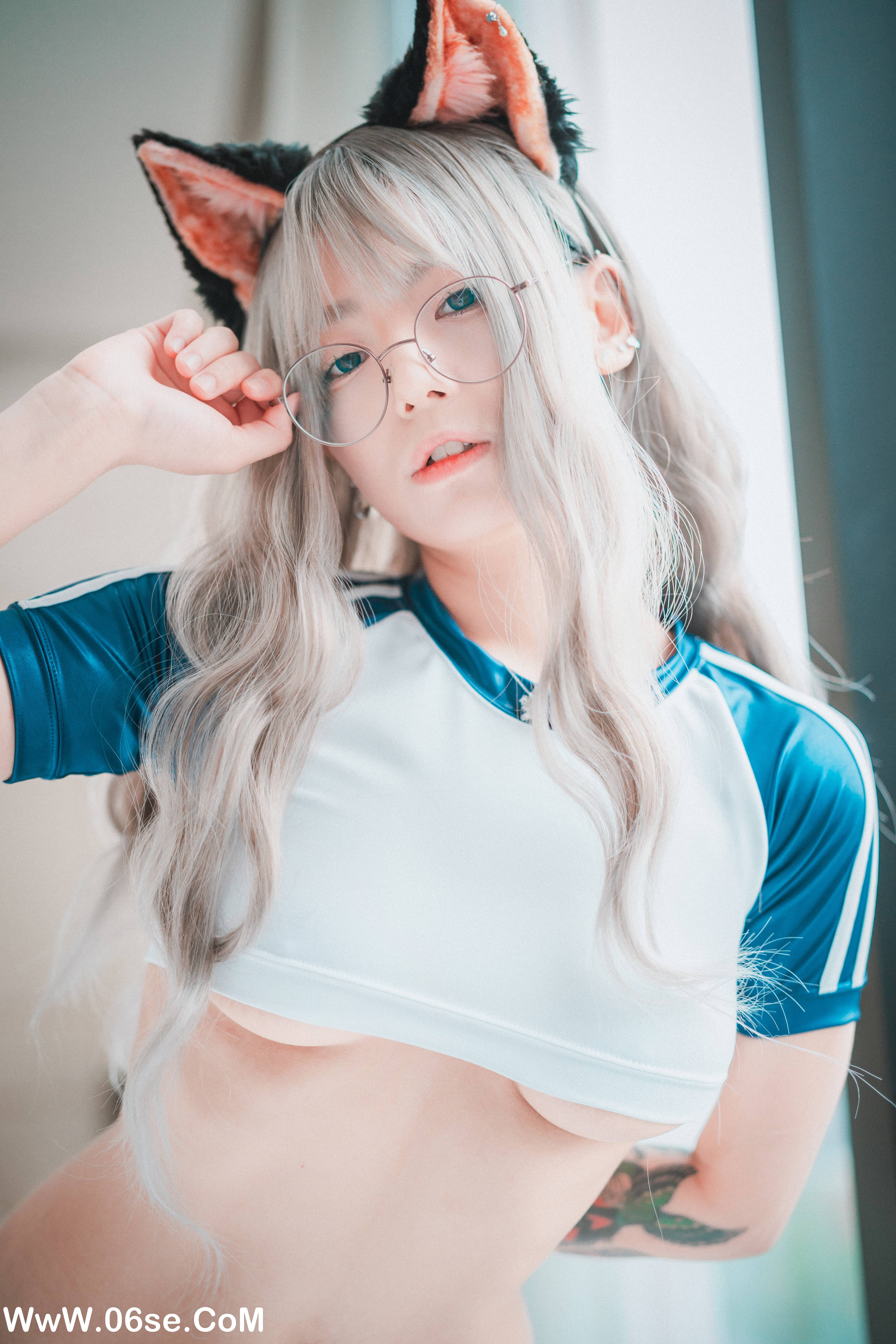 图片[48]-DJAWA – NO.062 Maruemon Caution Girl x Athletic Girl [57P380M]-六色网
