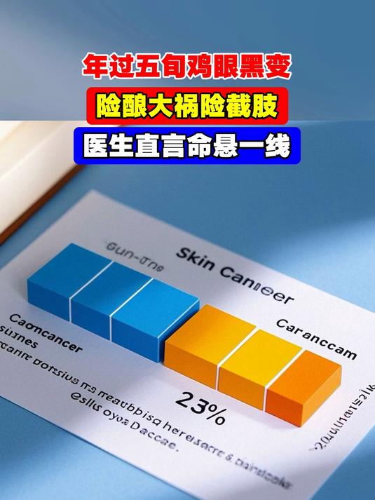 年过五旬鸡眼黑变,险酿大祸险截肢,医生直言命悬一线