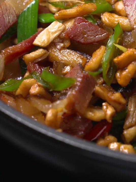 萝卜干炒腊肉
