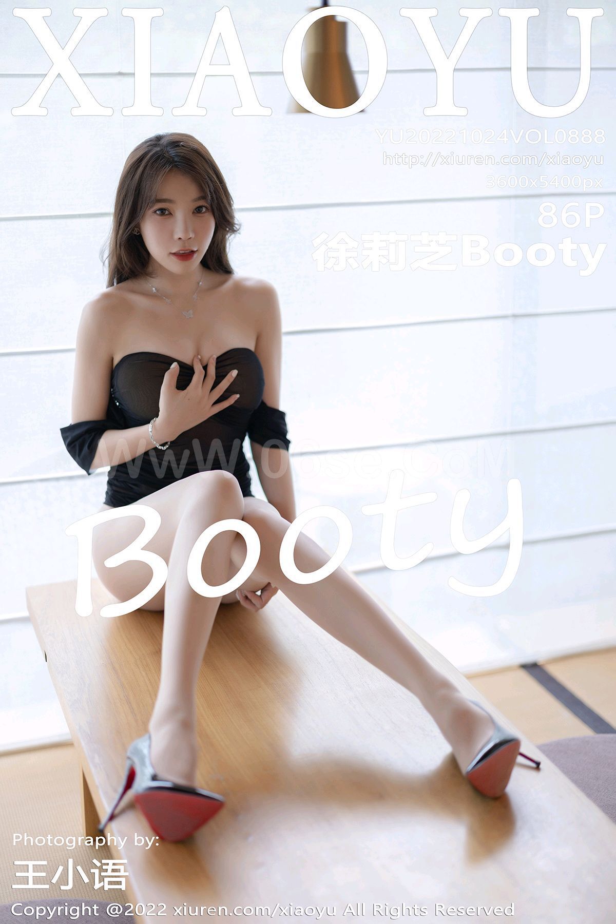 [XIAOYU语画界] 2022.10.24 VOL.888 徐莉芝Booty-六色网