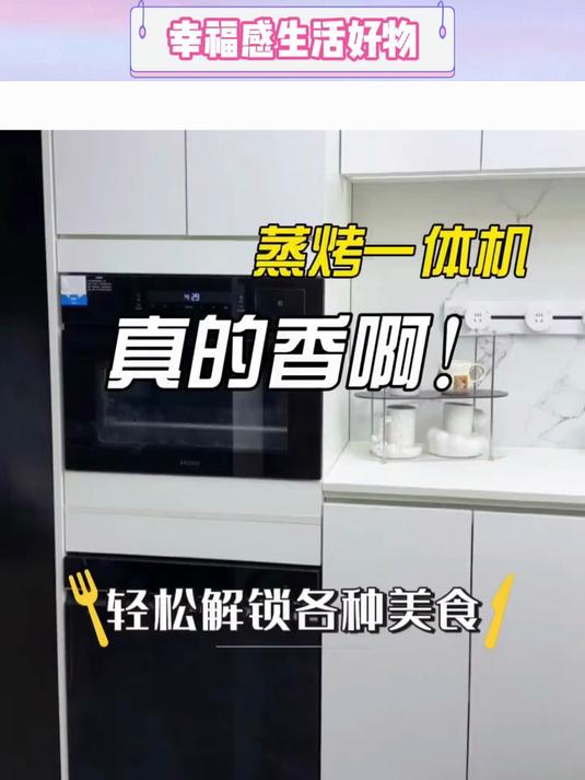 海尔嵌入式蒸烤箱,蒸烤一体机 50L蒸烤烘炸炖五合一