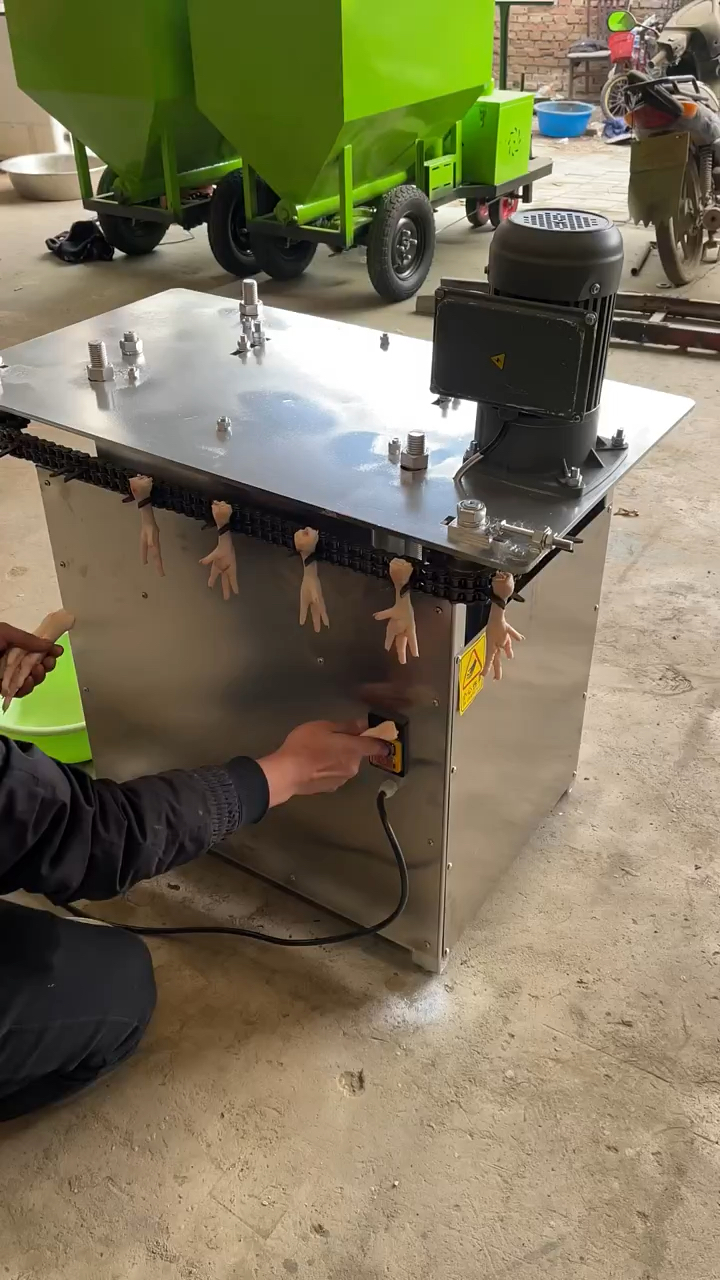 #鸡爪去骨机 #鸭掌去骨机 #多功能脱骨机