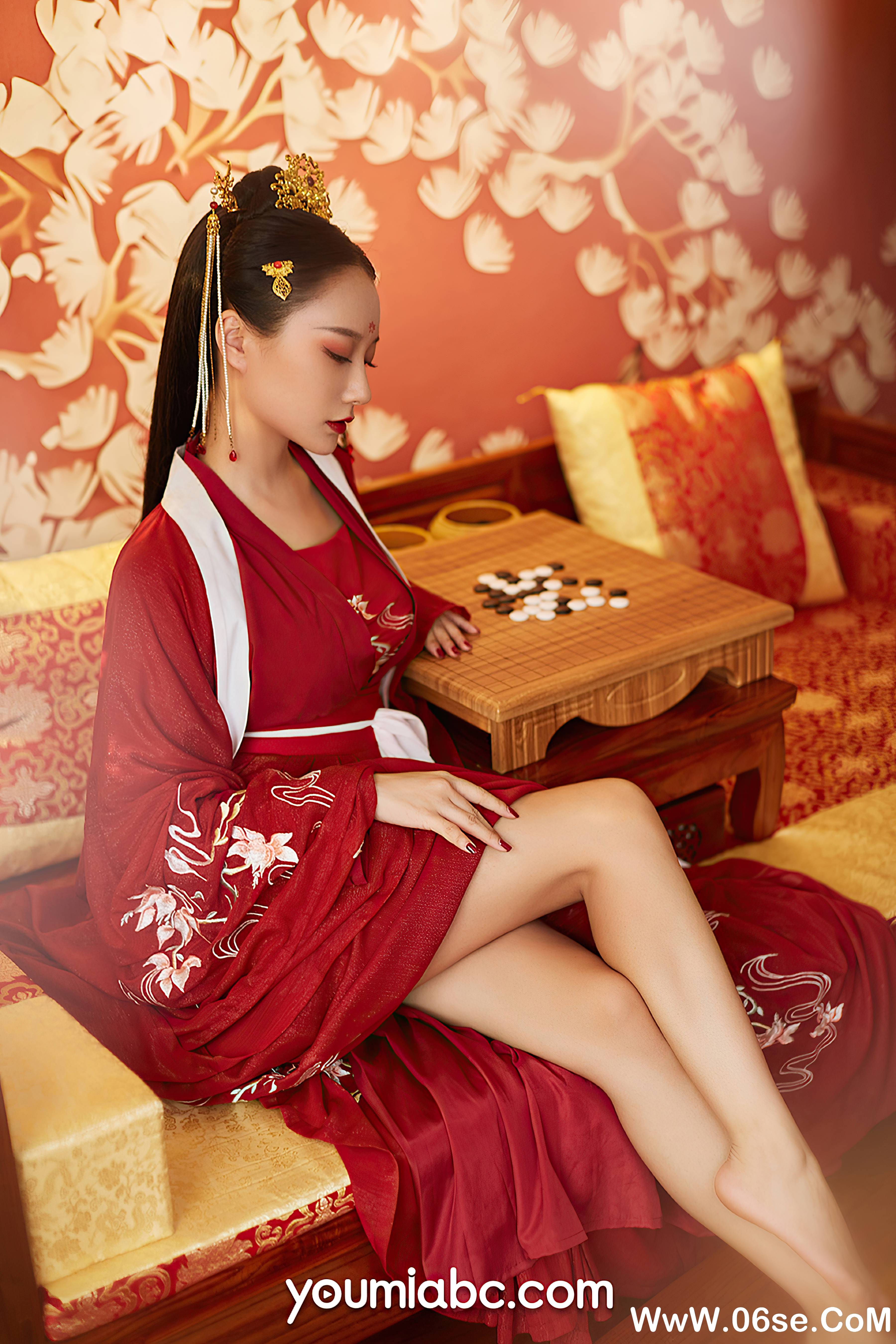 图片[3]-[YouMi尤蜜] 2021.01.15 盛世红颜 何嘉颖[31+1P615M]-六色网
