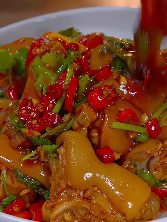 好吃到停不下来的凉拌猪蹄