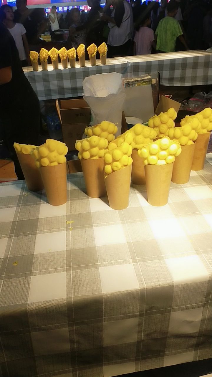 香甜可口的蛋仔冰激凌,满足你的味蕾
