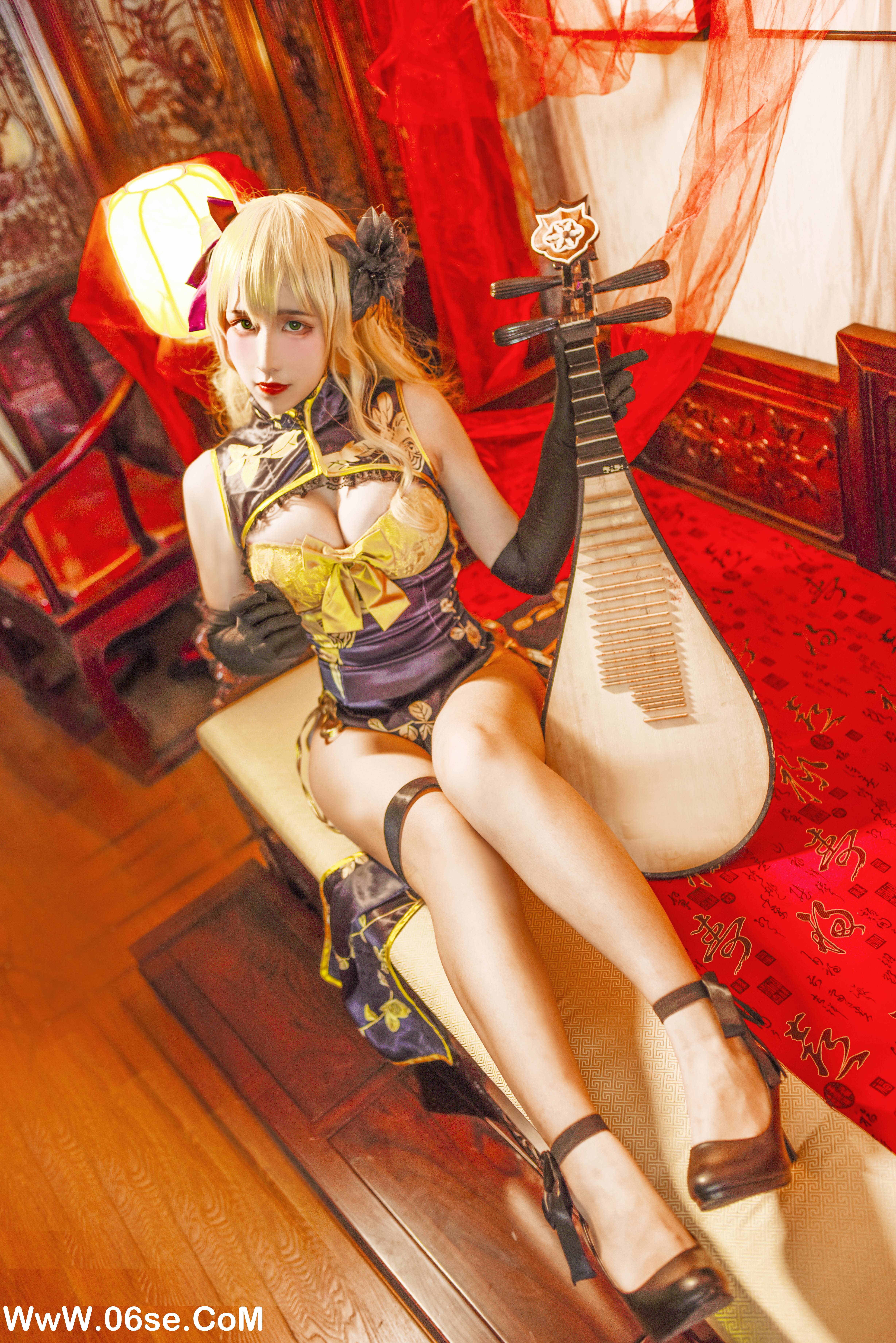 图片[4]-九曲Jean NO.025 – 金莲[8P60M]-六色网