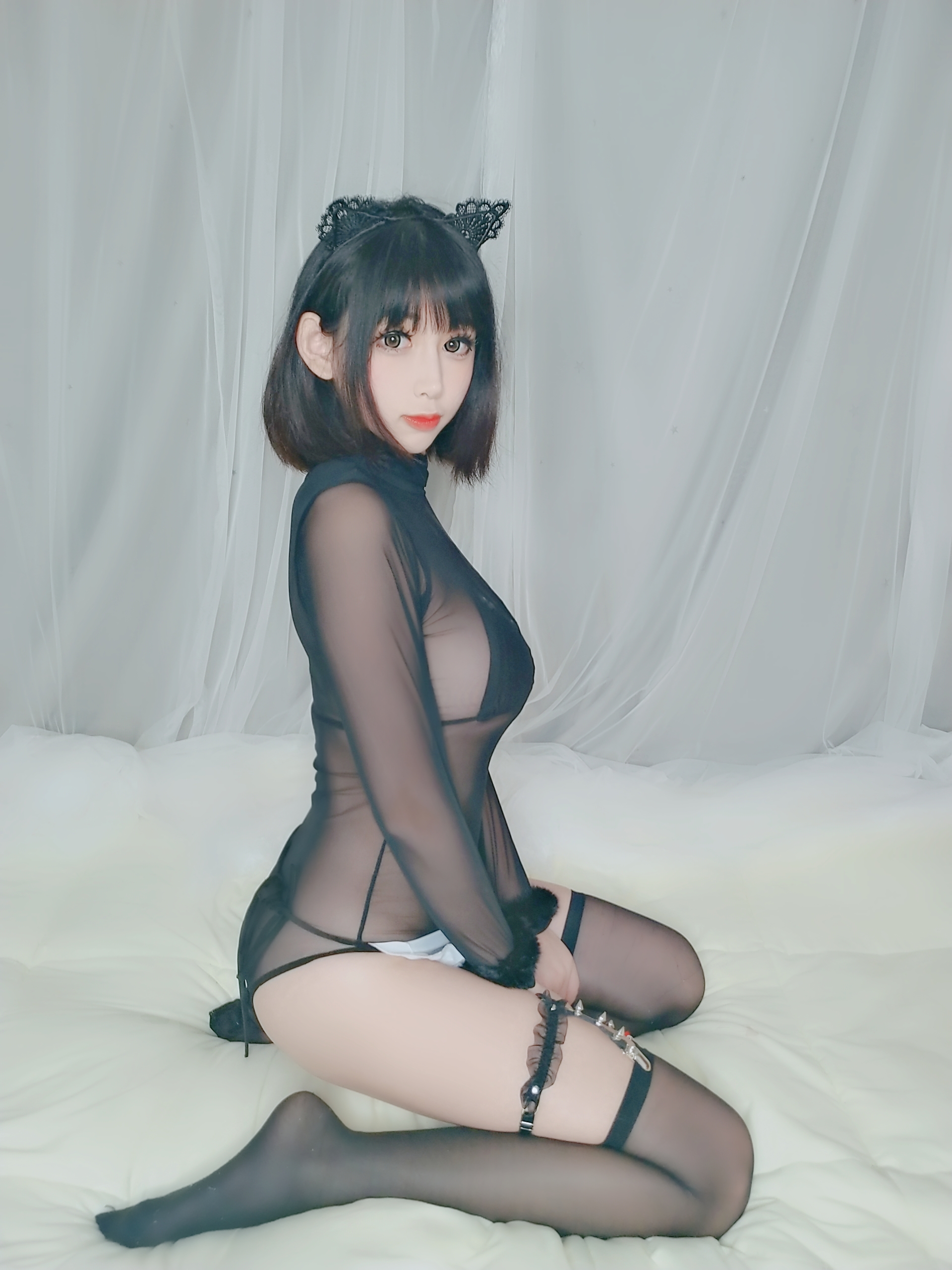 图片[34]-黑米粥 NO.005 – 黑猫 [40P+1V117M]-六色网