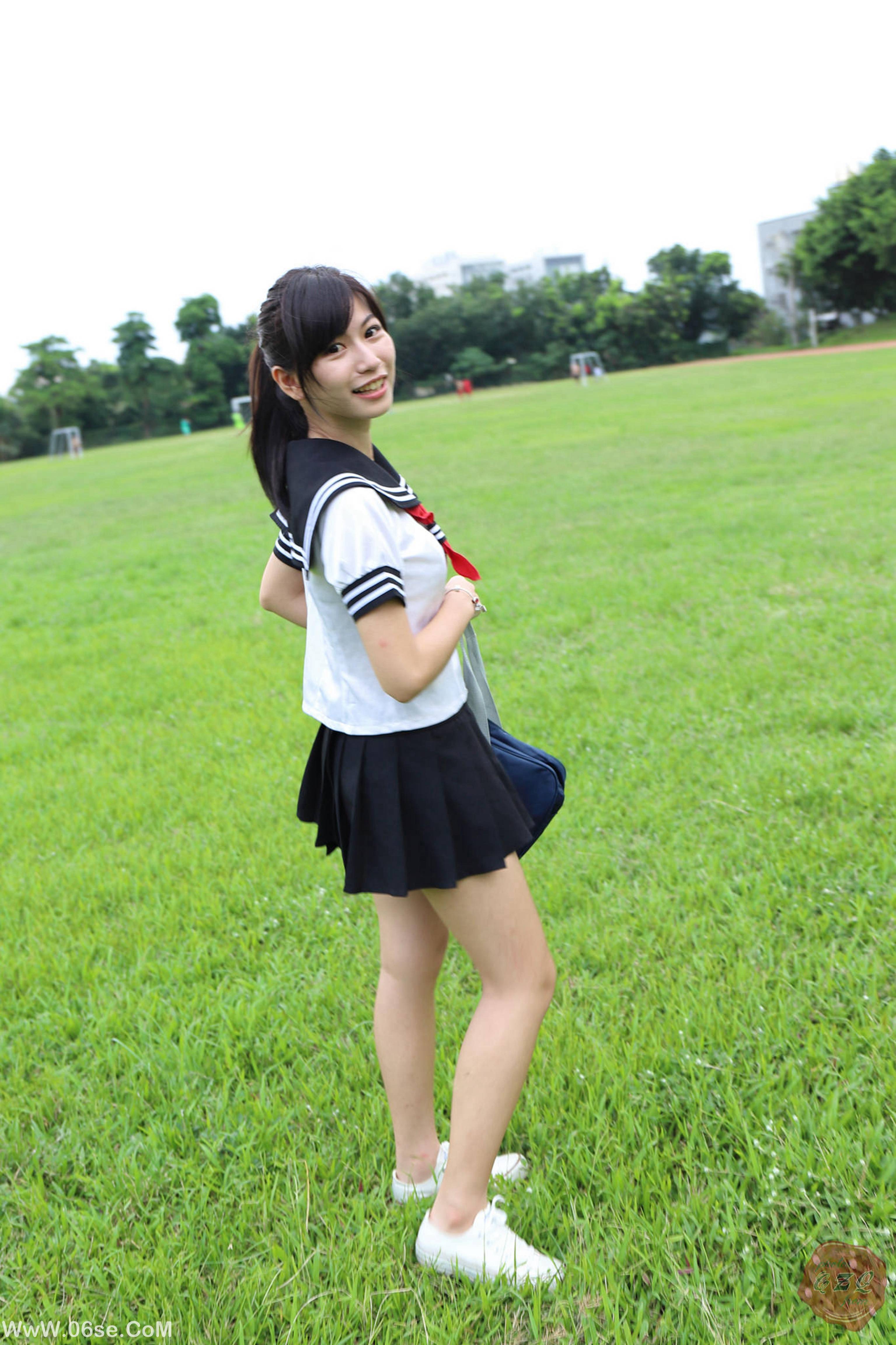 图片[35]-制服の女生 NO.001 林温蒂[51P237M]-六色网