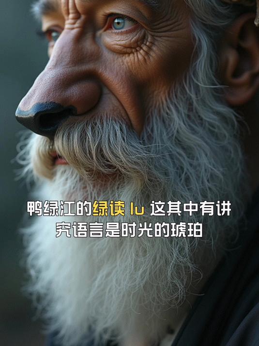 鸭绿江的绿读lu,这其中有讲究