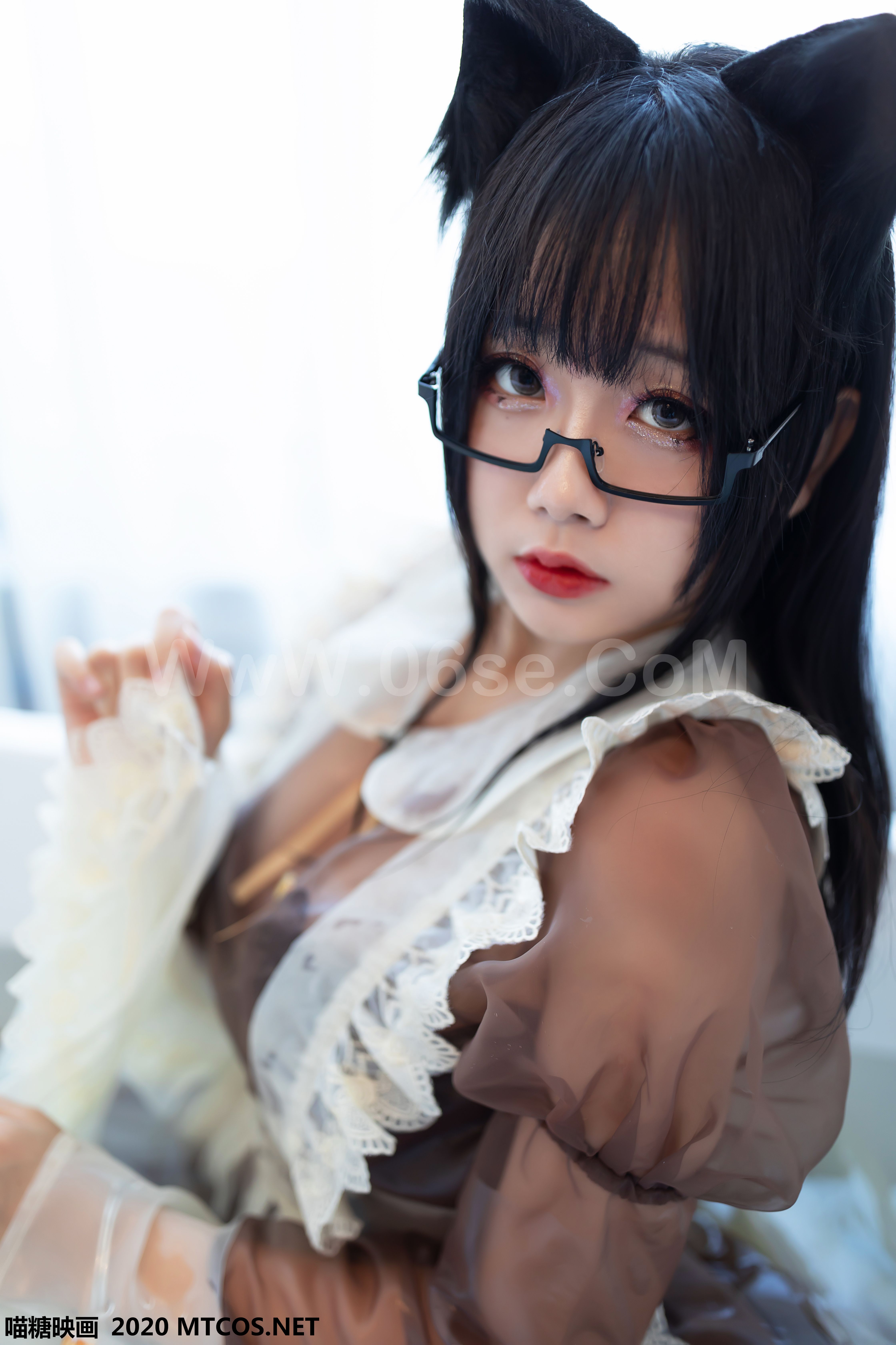 图片[31]-[MTCos] 喵糖映画 Vol.125 棕色透明女佣-六色网