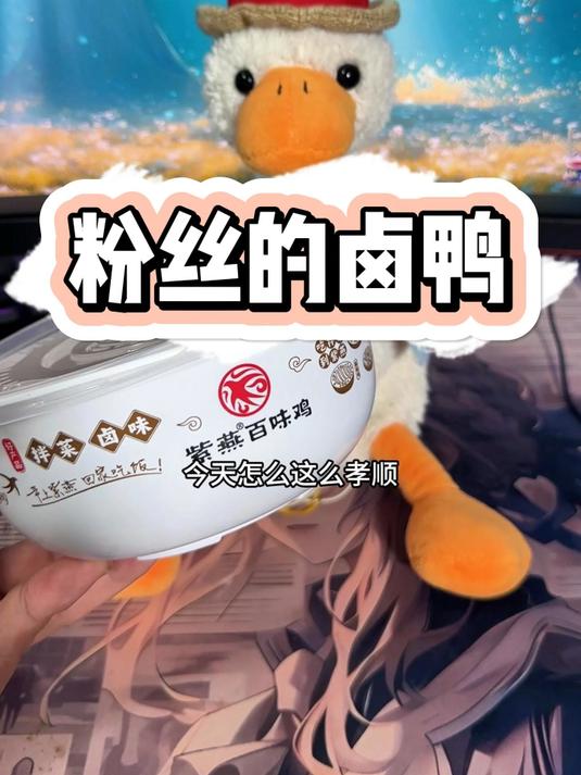 粉丝送来的卤鸭翅
