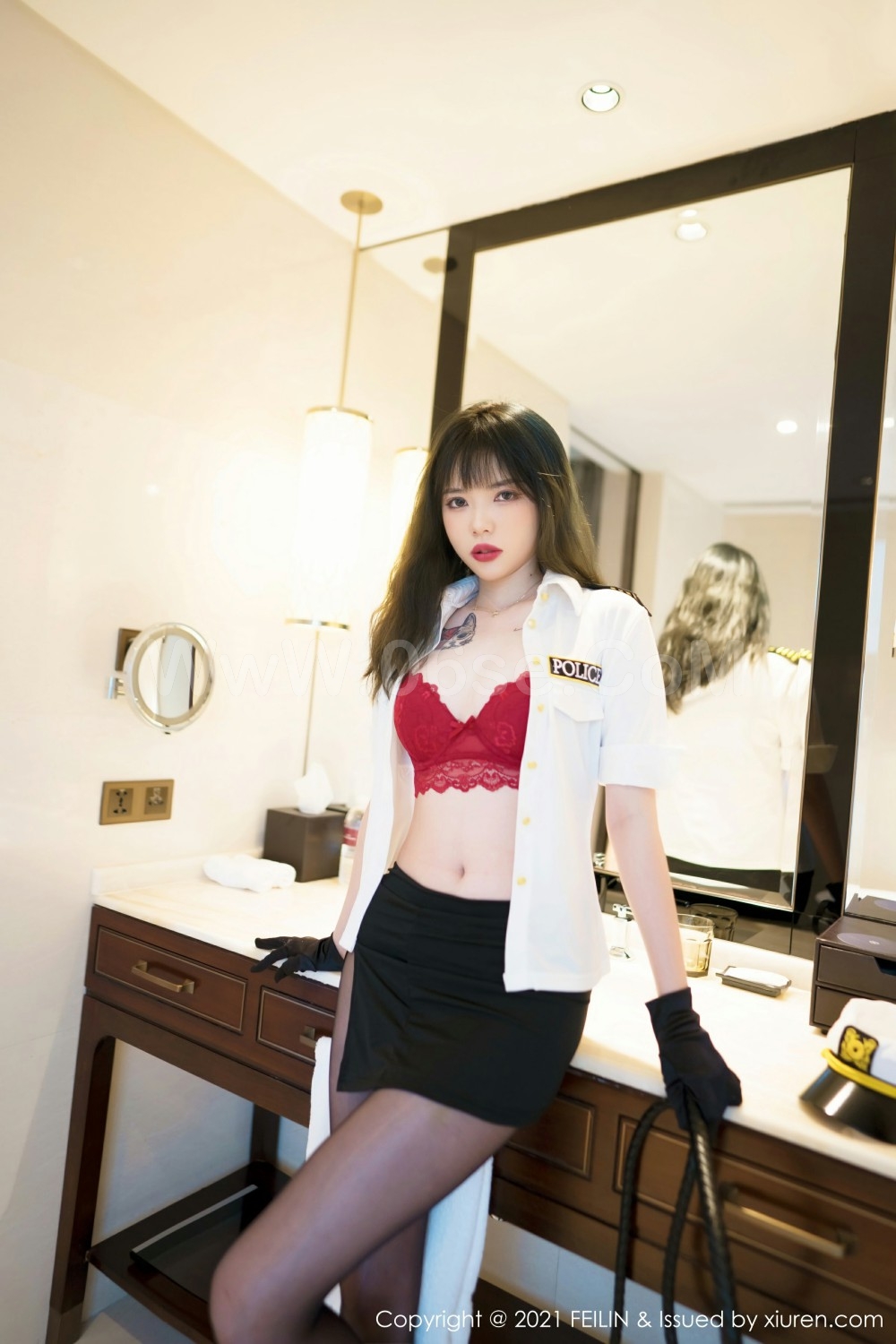 图片[19]-[FEILIN嗲囡囡] 2021.07.01 VOL.399 Arude薇薇-六色网