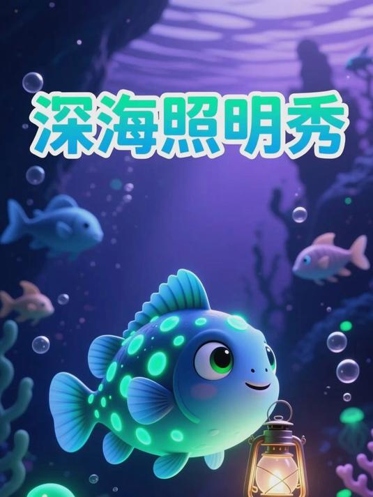 灯笼鱼的深海照明秀
