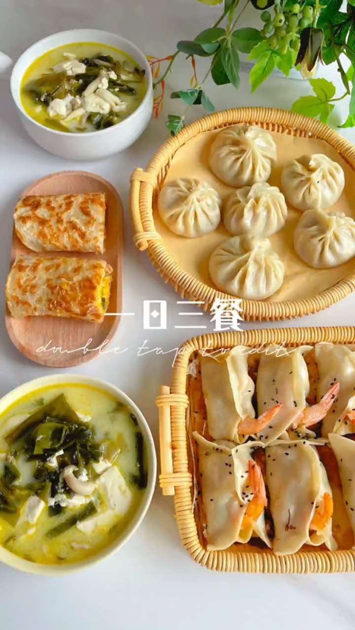 为了儿子在家开了个早餐店,长身体的时候总想让他多吃点