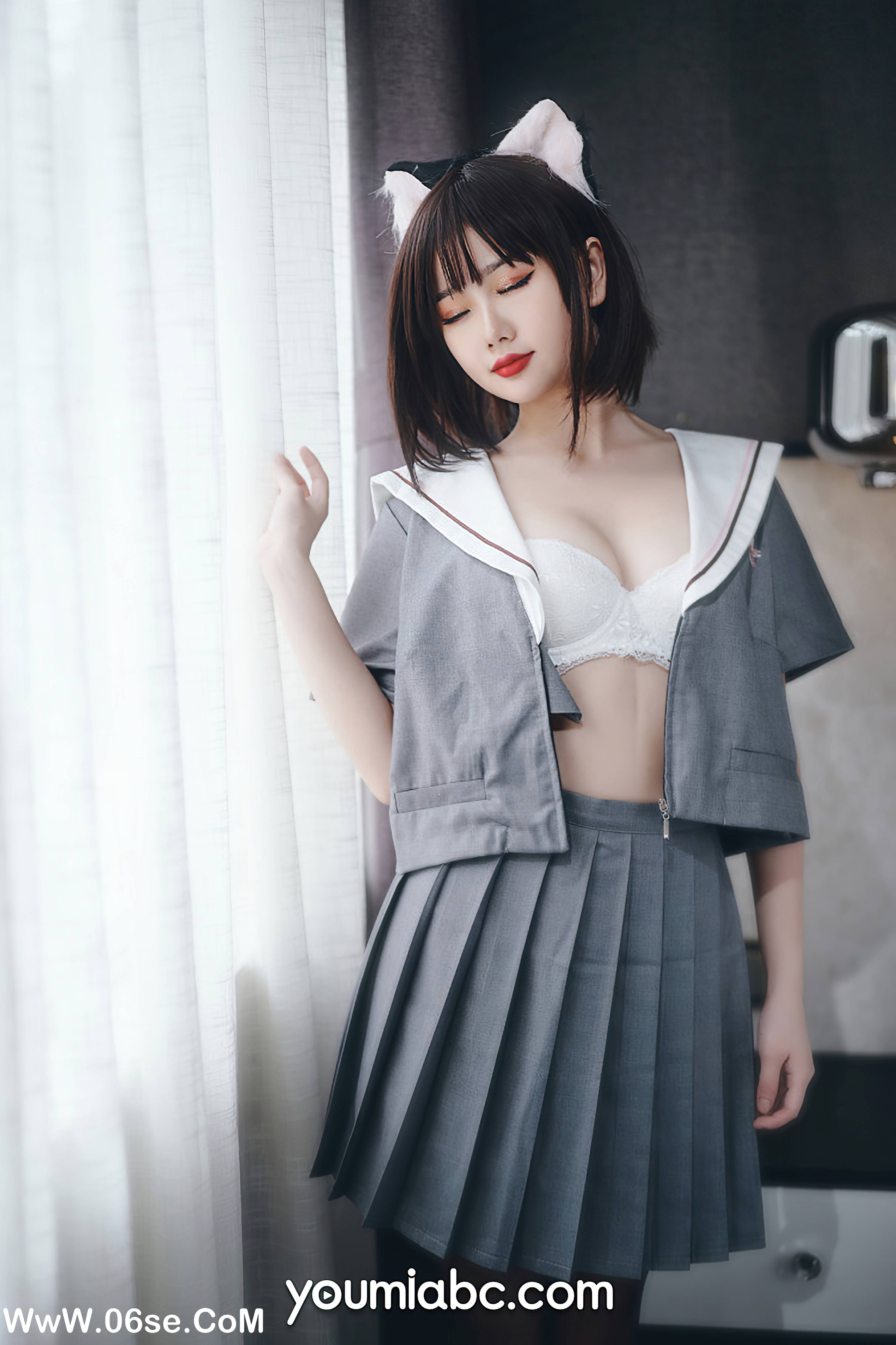图片[12]-[YouMi尤蜜] 2020.11.10 制服猫娘 您的蛋蛋[43+1P843M]-六色网