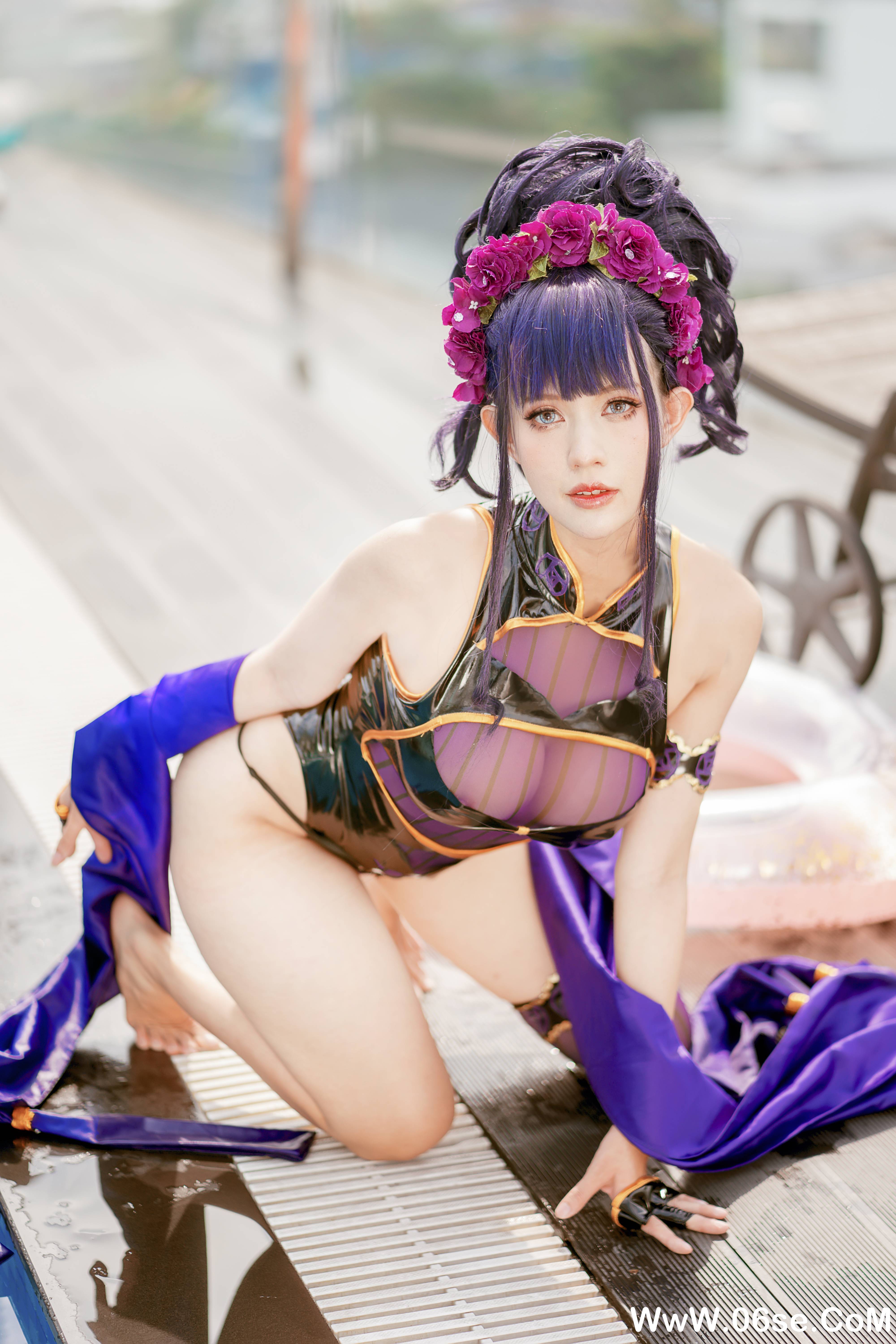 图片[45]-[PingPing] NO.009 — 紫式部泳装[51P497M]-六色网