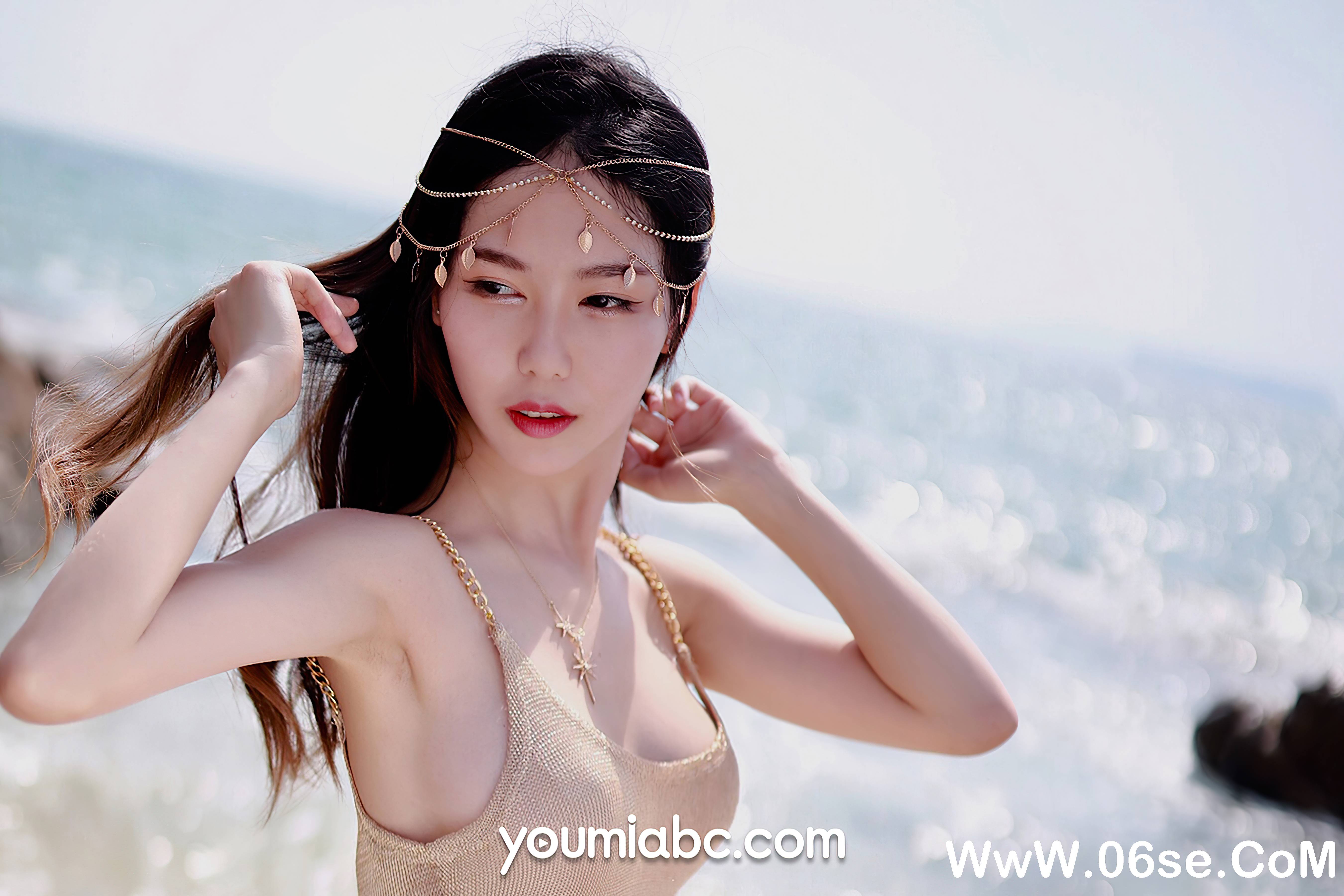 图片[22]-[YouMi尤蜜] 2020.12.15 波西米亚少女 抖娘利世[24+1P435M]-六色网