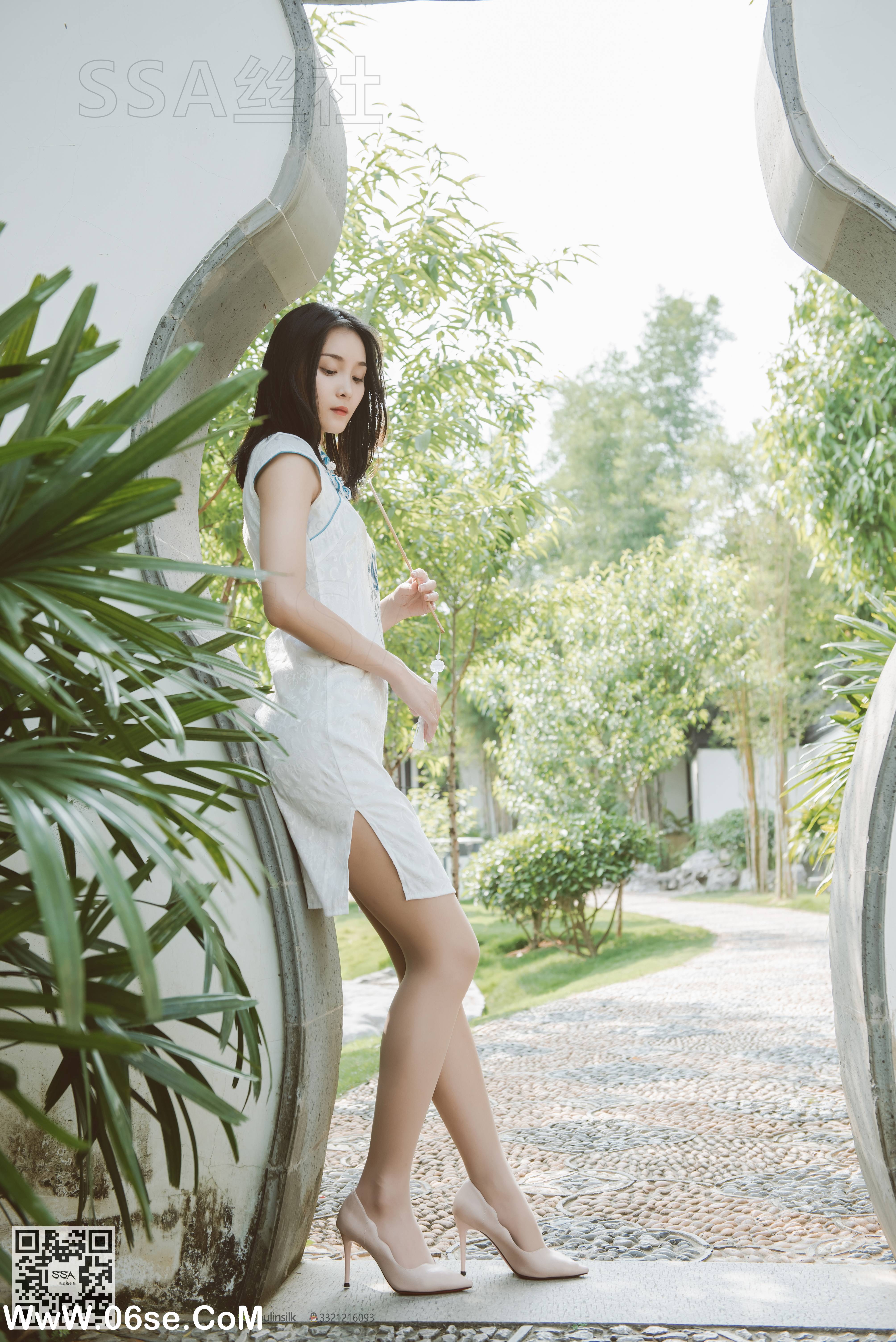 图片[27]-[SSA丝社] NO.111 君君 腿模君君的旗袍秀[163P1.56G]-六色网