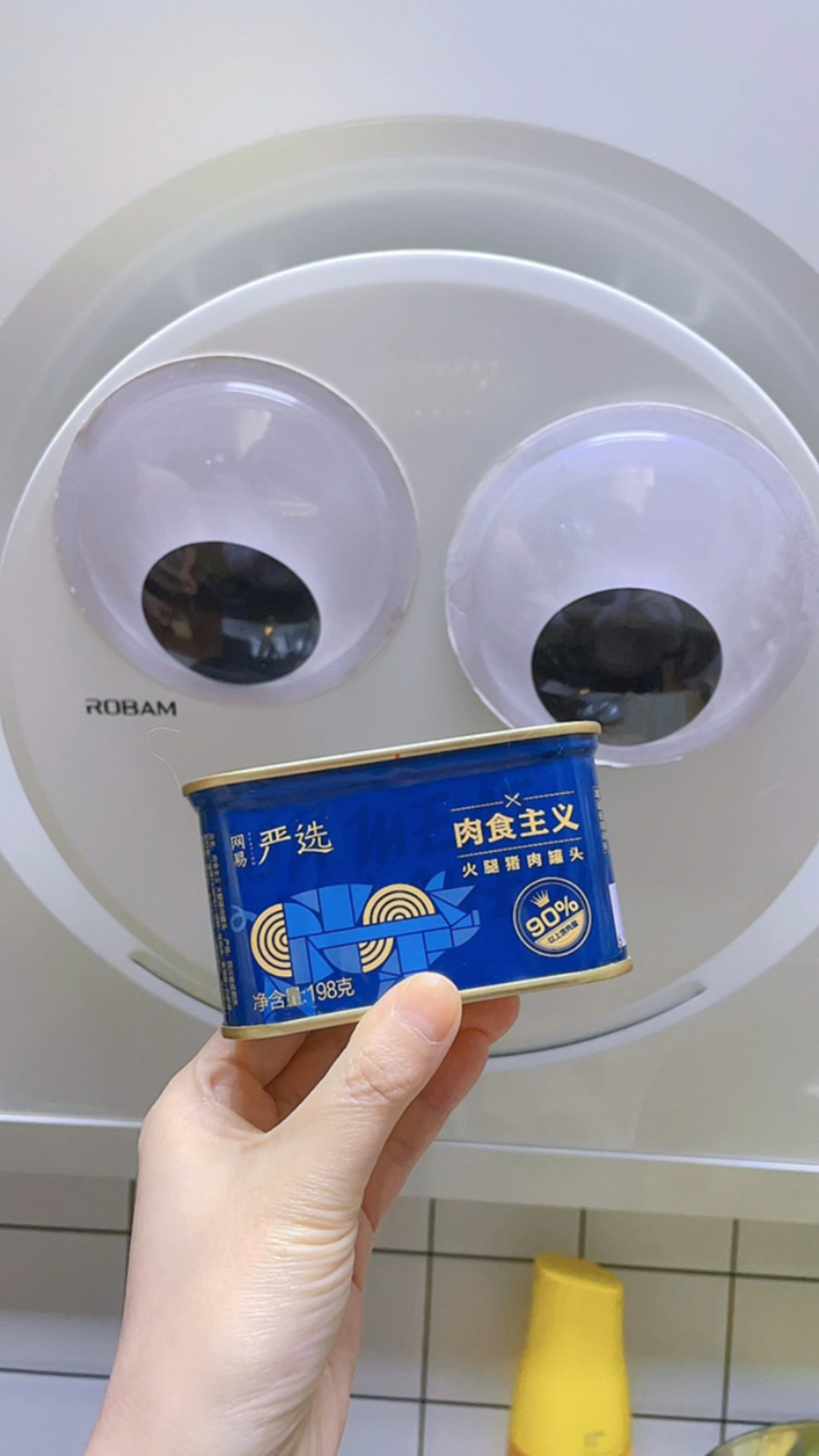 分享一个肉香满满的火腿罐头