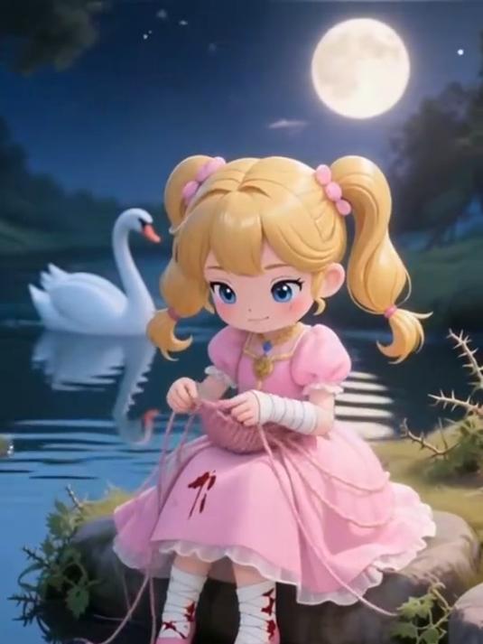 晚安育儿睡前故事：《野天鹅》