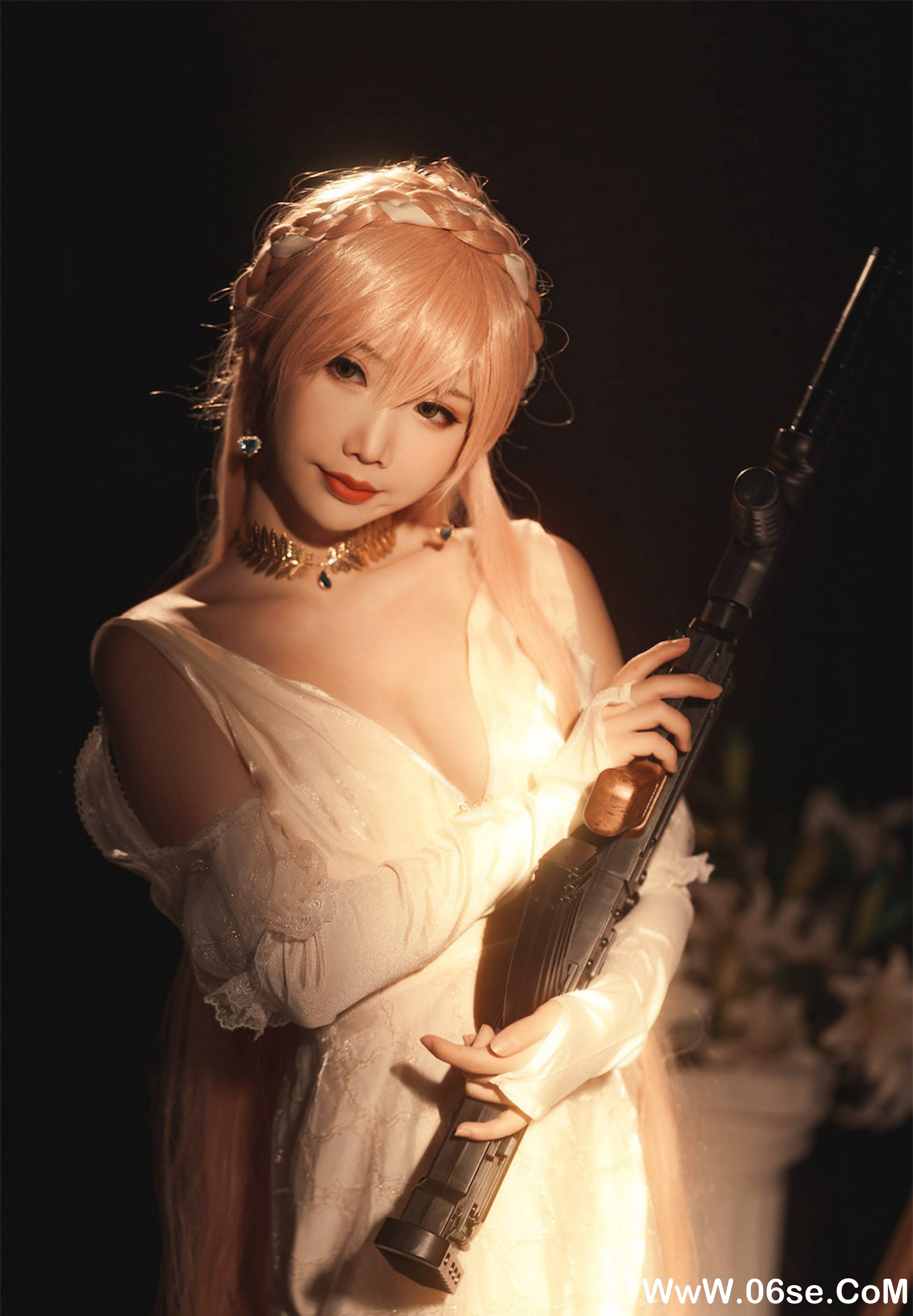 图片[25]-Coser面饼仙儿 NO.163 — 少女前线天意佳人 [27P140M]-六色网