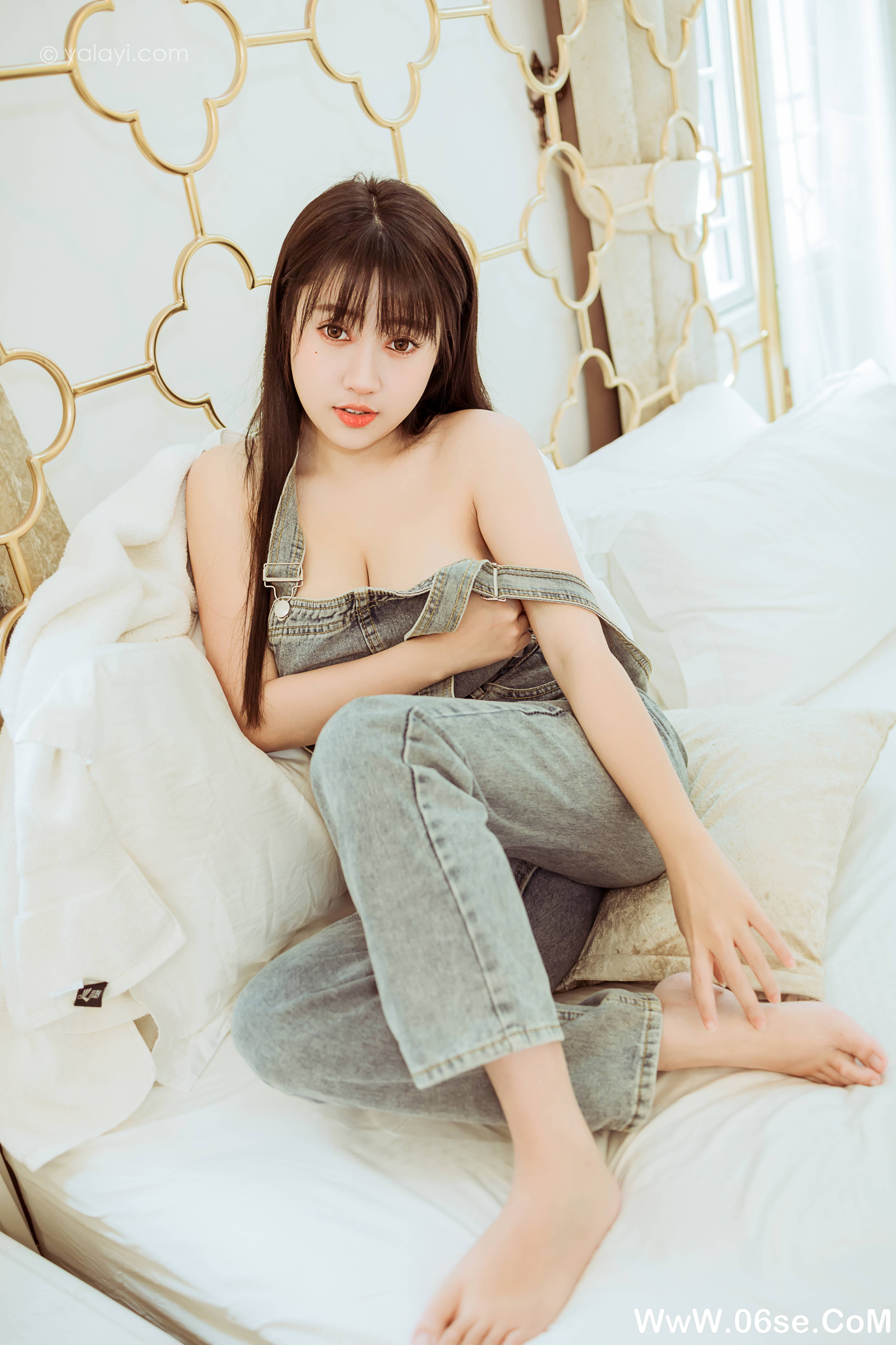 图片[33]-[YALAYI雅拉伊] 2022.03.22 NO.906 虞艺《开心宅家》[39+1P398M]-六色网