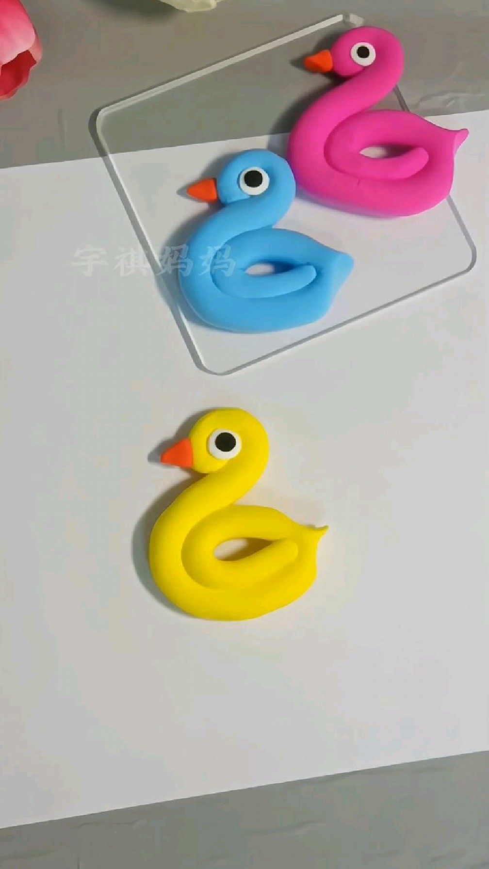 【粘土小鸭】简单又可爱