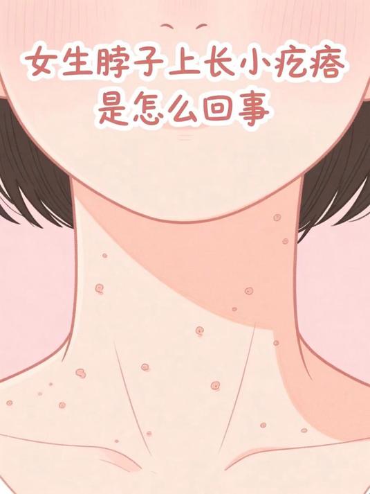 女生脖子上长小疙瘩是怎么回事
