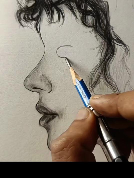 人脸绘画教学
