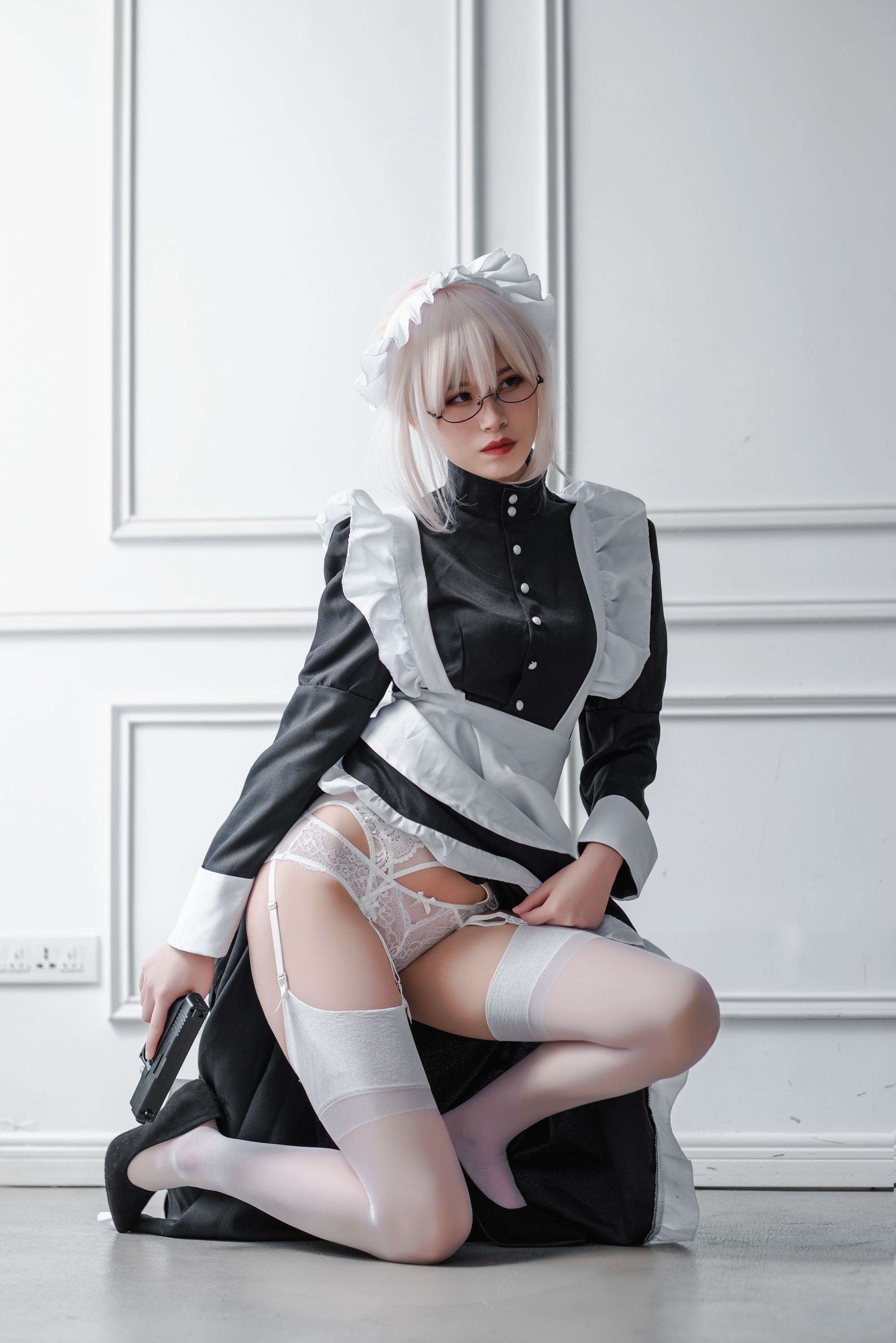 图片[11]-田璐璐 NO.003 — 女仆长裙[29P116M]-六色网