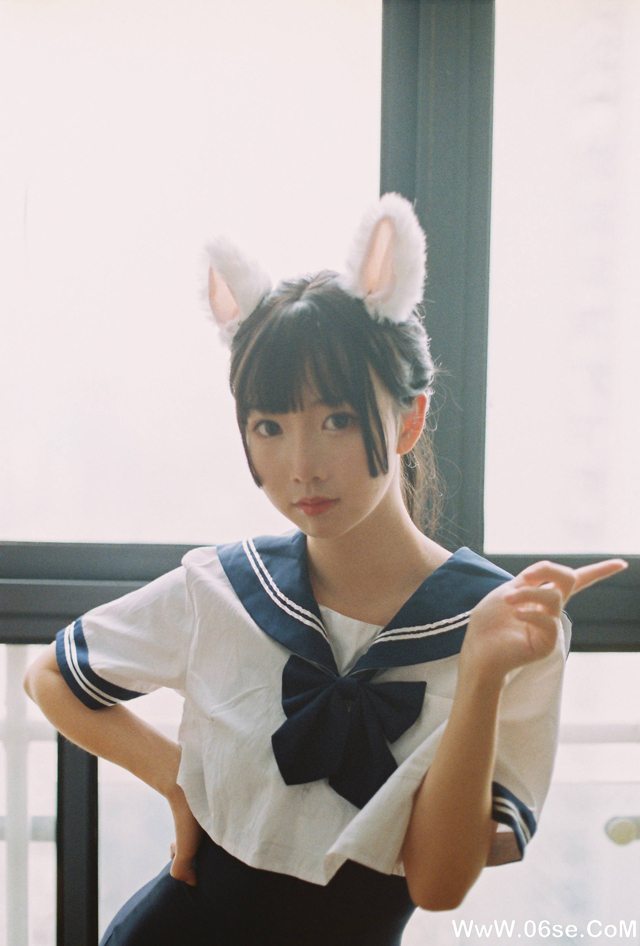 图片[25]-Coser面饼仙儿 NO.112— 水手服 死库水[35P291M]-六色网