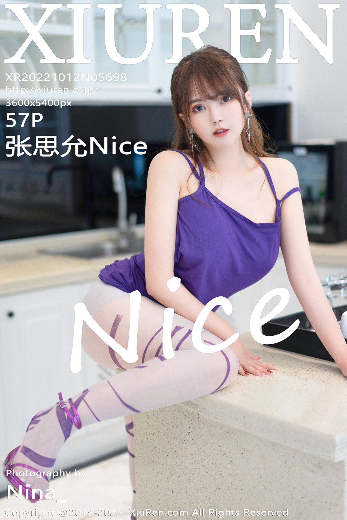 【XiuRen秀人网】2022.10.12 Vol.5698 張思允Nice【57P】-六色网