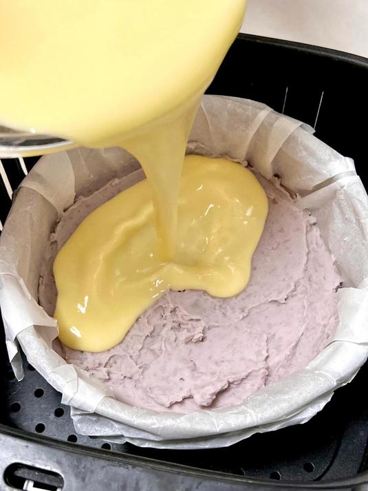 传下去,有空气炸锅蛋糕就这样做!