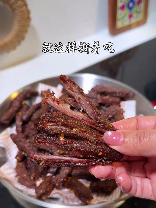 越嚼越香的牛肉干，在家几步就能搞定