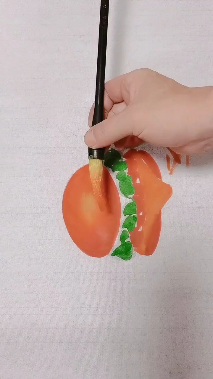 汉堡包画法演示