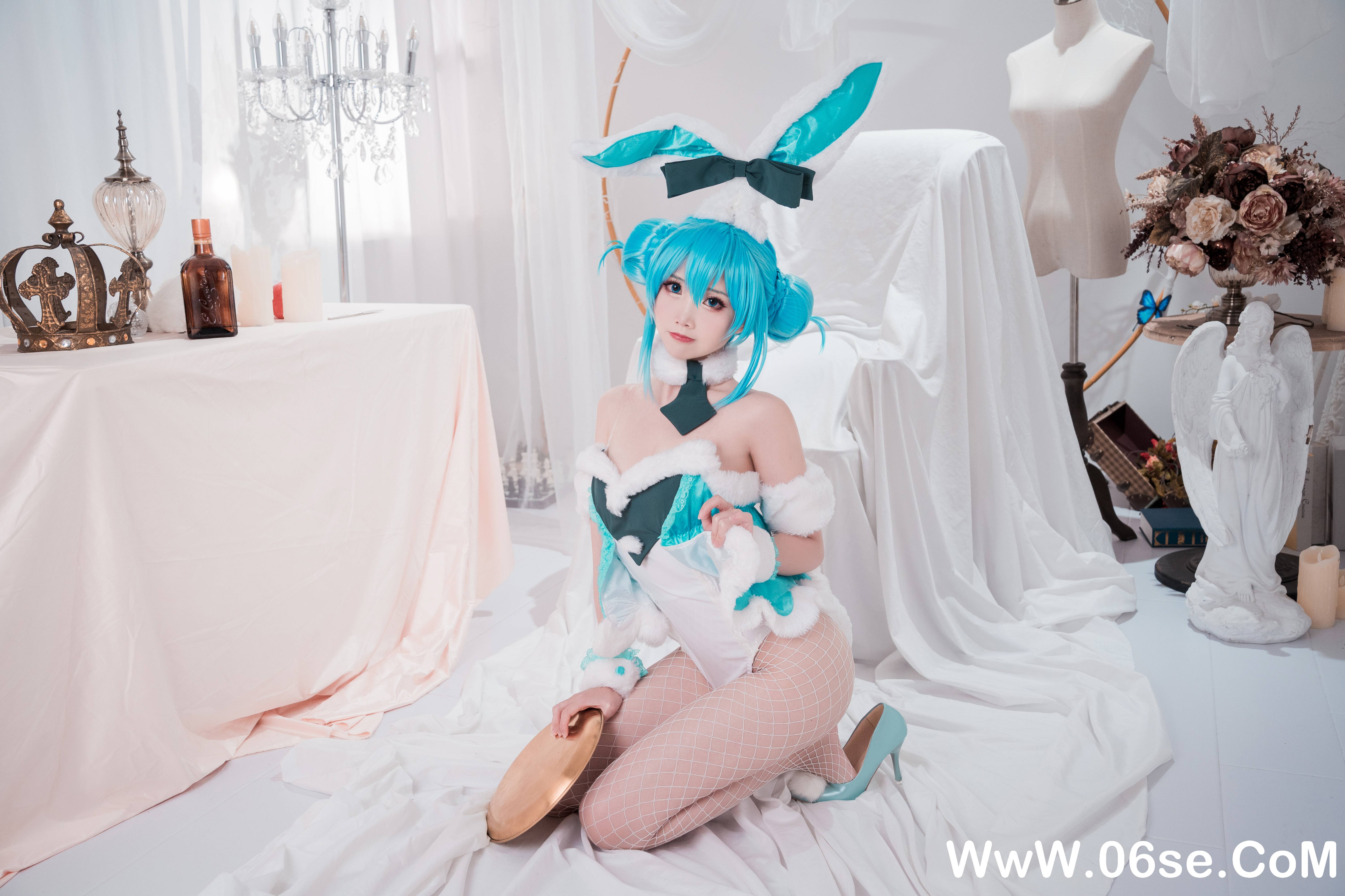 图片[11]-Coser面饼仙儿 – 初音兔女郎[17P139M]-六色网