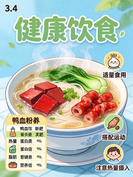 鸭血粉丝热量高吗，减肥期间能吃吗？一碗鸭血粉丝的热量真相，减肥党看完都沉默了