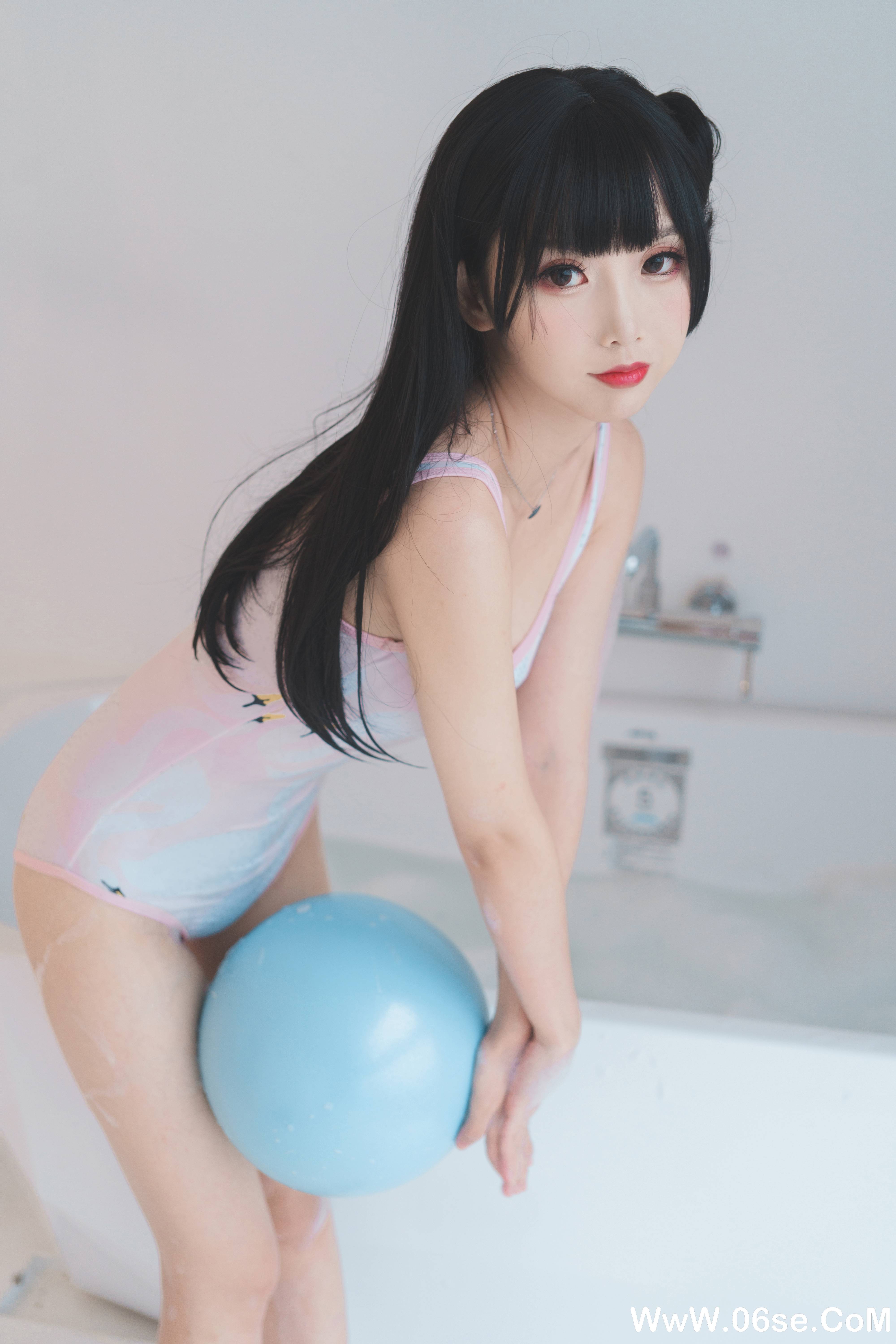 图片[32]-Coser面饼仙儿 NO.065 – 浴缸泡泡[41P426M]-六色网