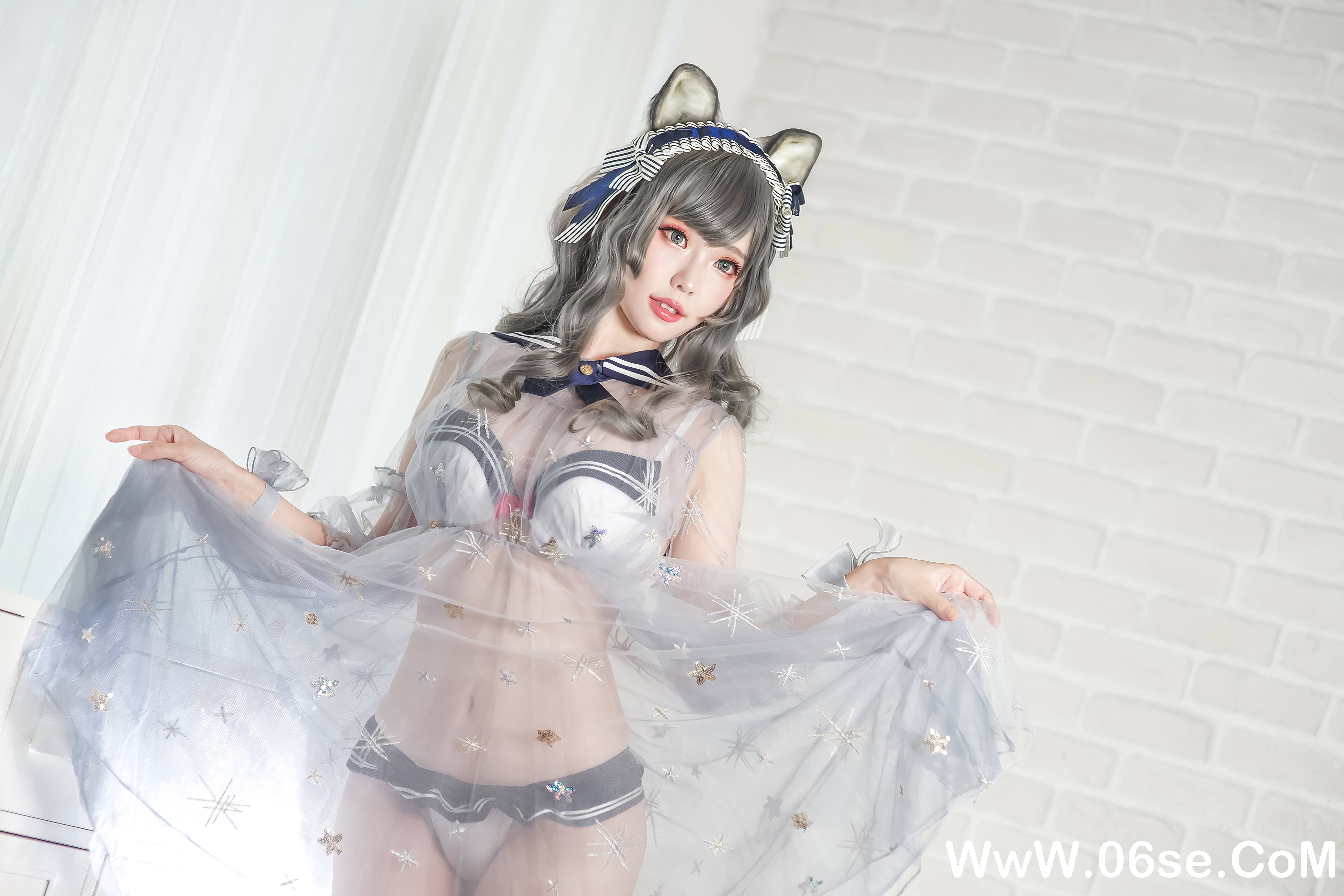 图片[12]-Ely_eee(ElyEE子) NO.036 — 灰太狼-透明睡裙[21P99M]-六色网