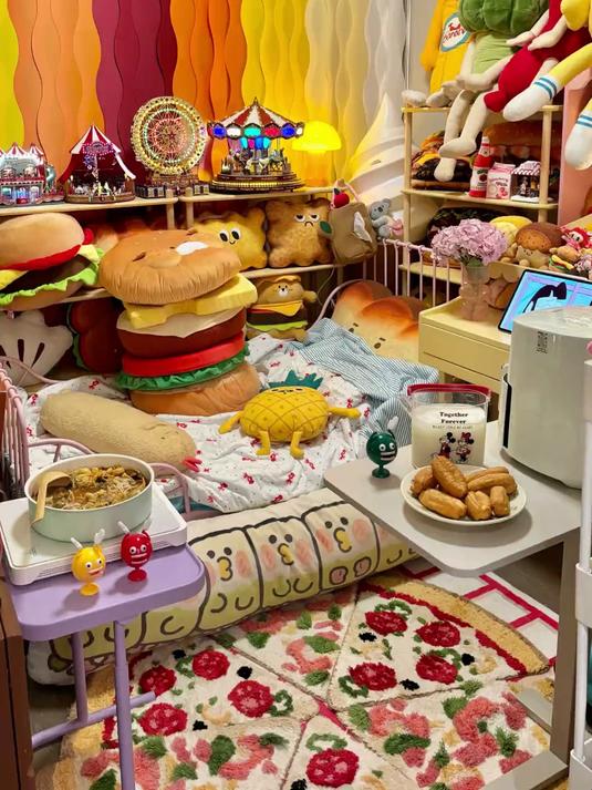 深夜偷偷在6㎡秘密基地吃馄饨煲＆豆浆油条