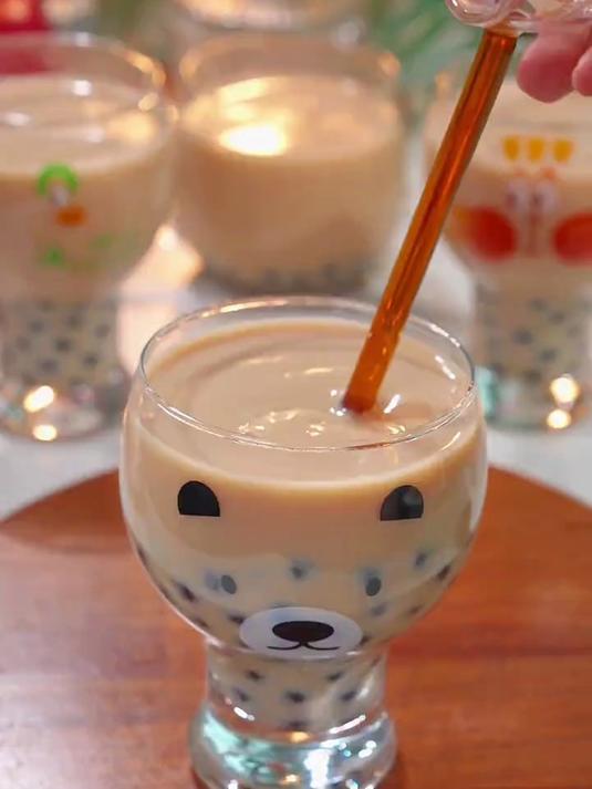 教你懒人版焦糖奶茶，在家轻松实现珍珠奶茶自由