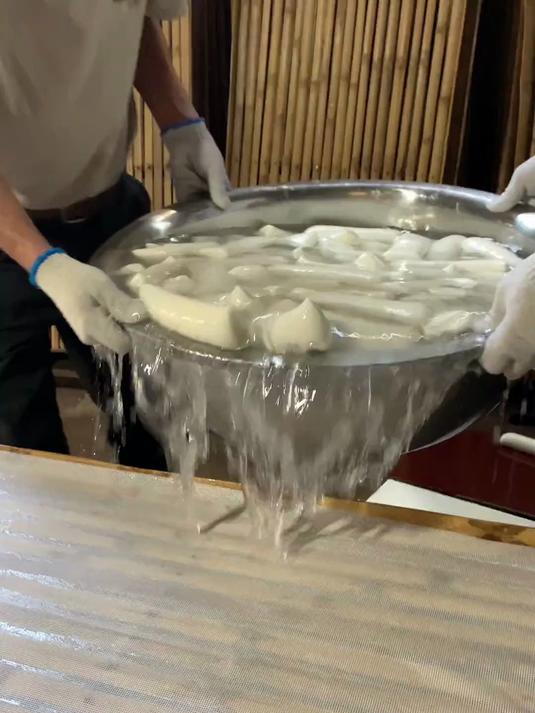 江西手工年糕特产正宗弋阳水磨年糕条传统手工年糕条500g/包