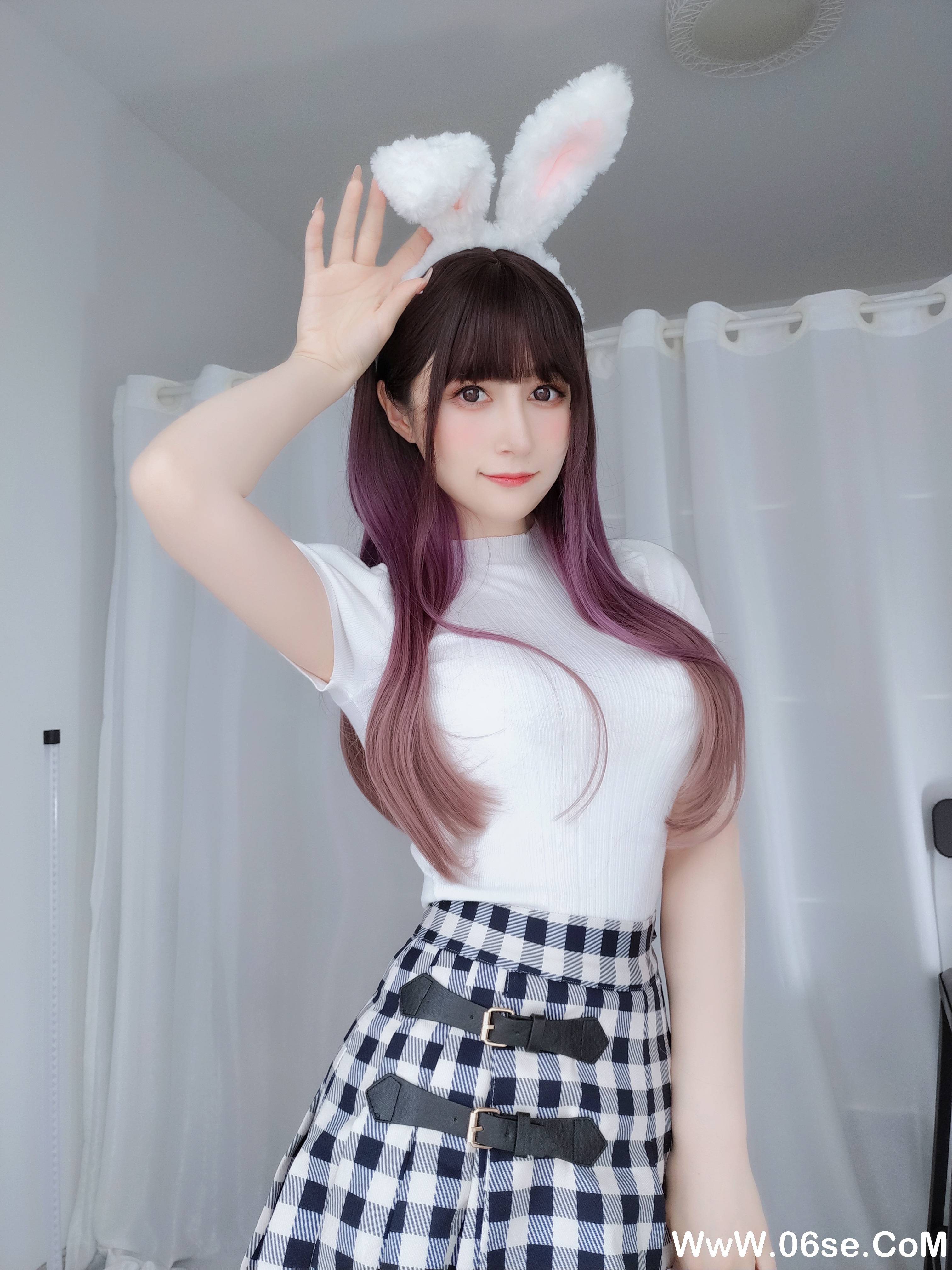 图片[12]-Coser小姐姐白银 NO.152 — 白丝兔女郎[168P+7V1.19G]-六色网
