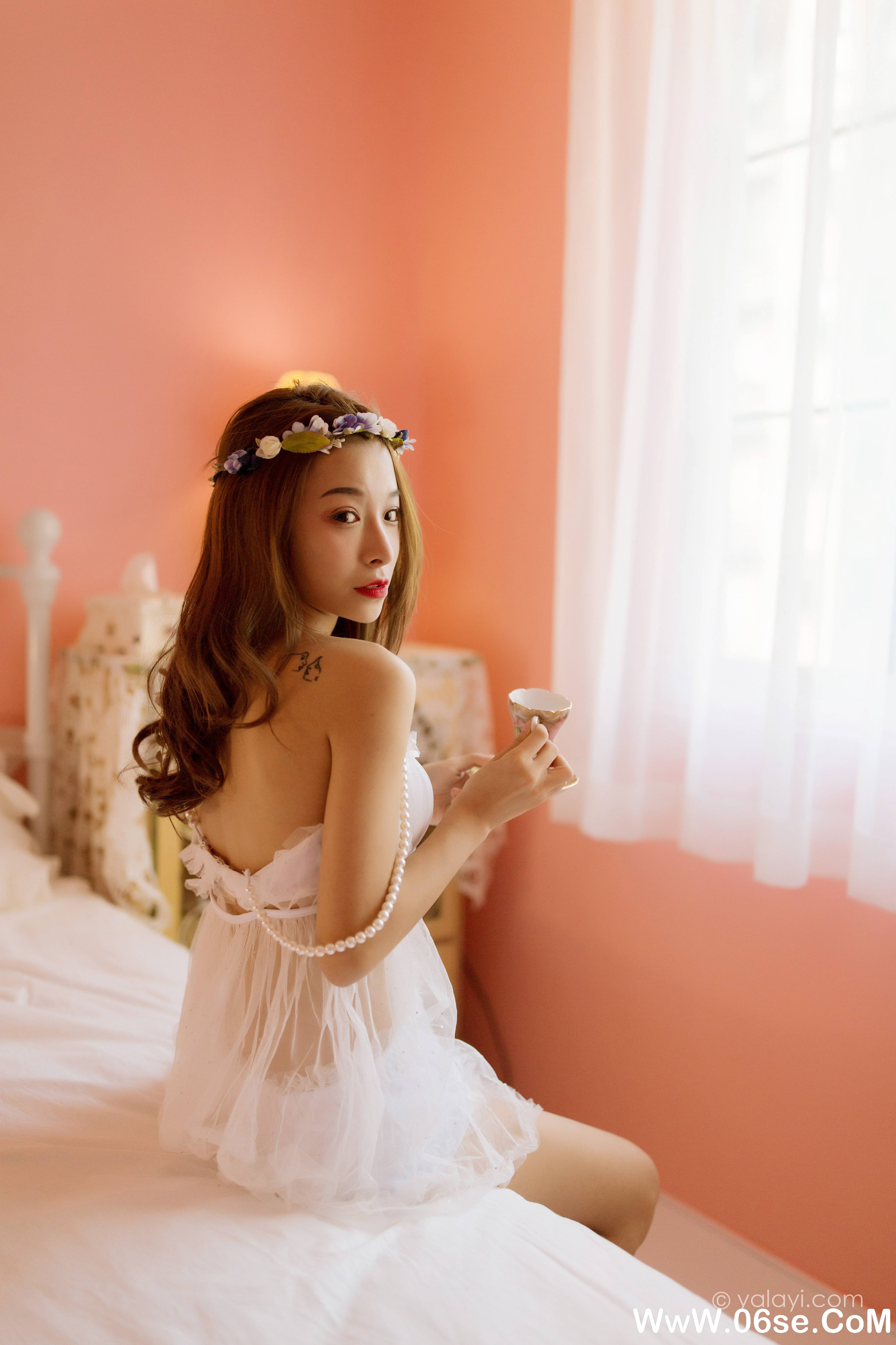 图片[16]-[YALAYI雅拉伊] 2021.06.24 NO.806 微微《粉色少女》[55+1P537M]-六色网